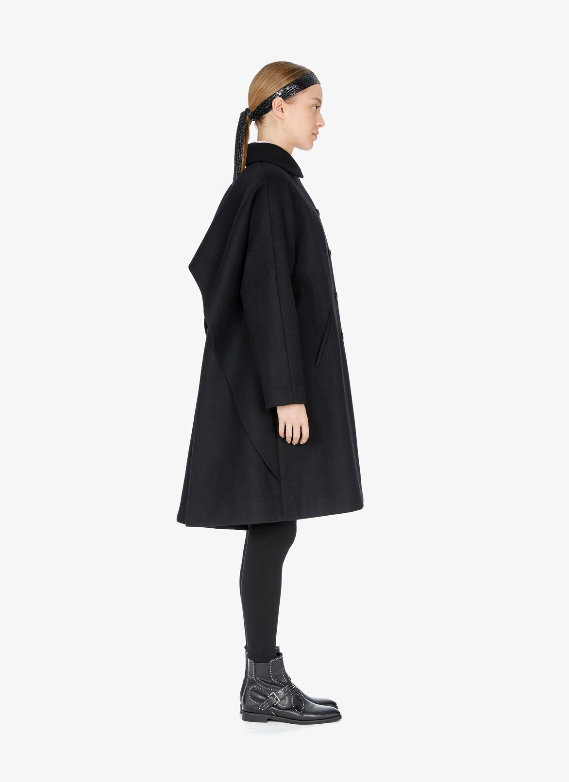 Coats ALAÏA BLACK COATS